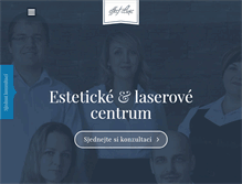 Tablet Screenshot of effectclinic.cz